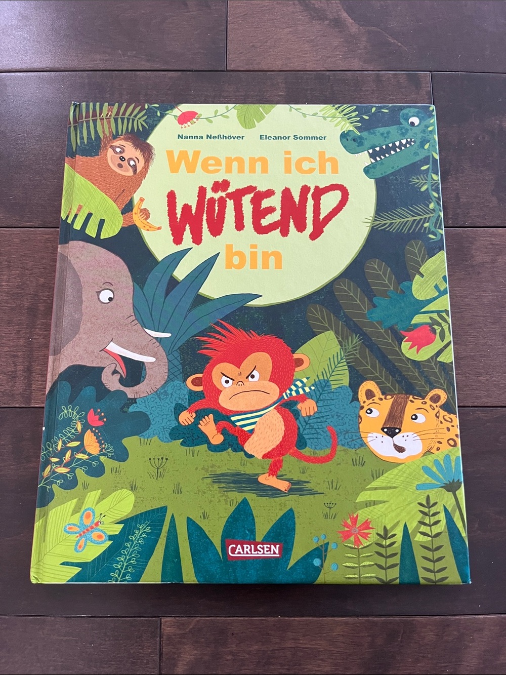 German Kids Book ‚Wenn ich wütend bin‘